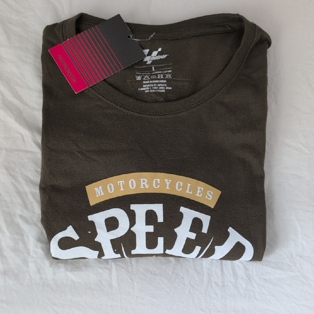 ✨ NEW ✨ Motogp Dark Green "Speed Gods" Graphic Tee